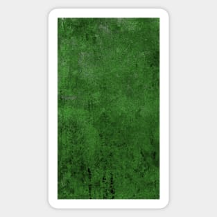 Rustic Grunge Green Leather Look Sticker